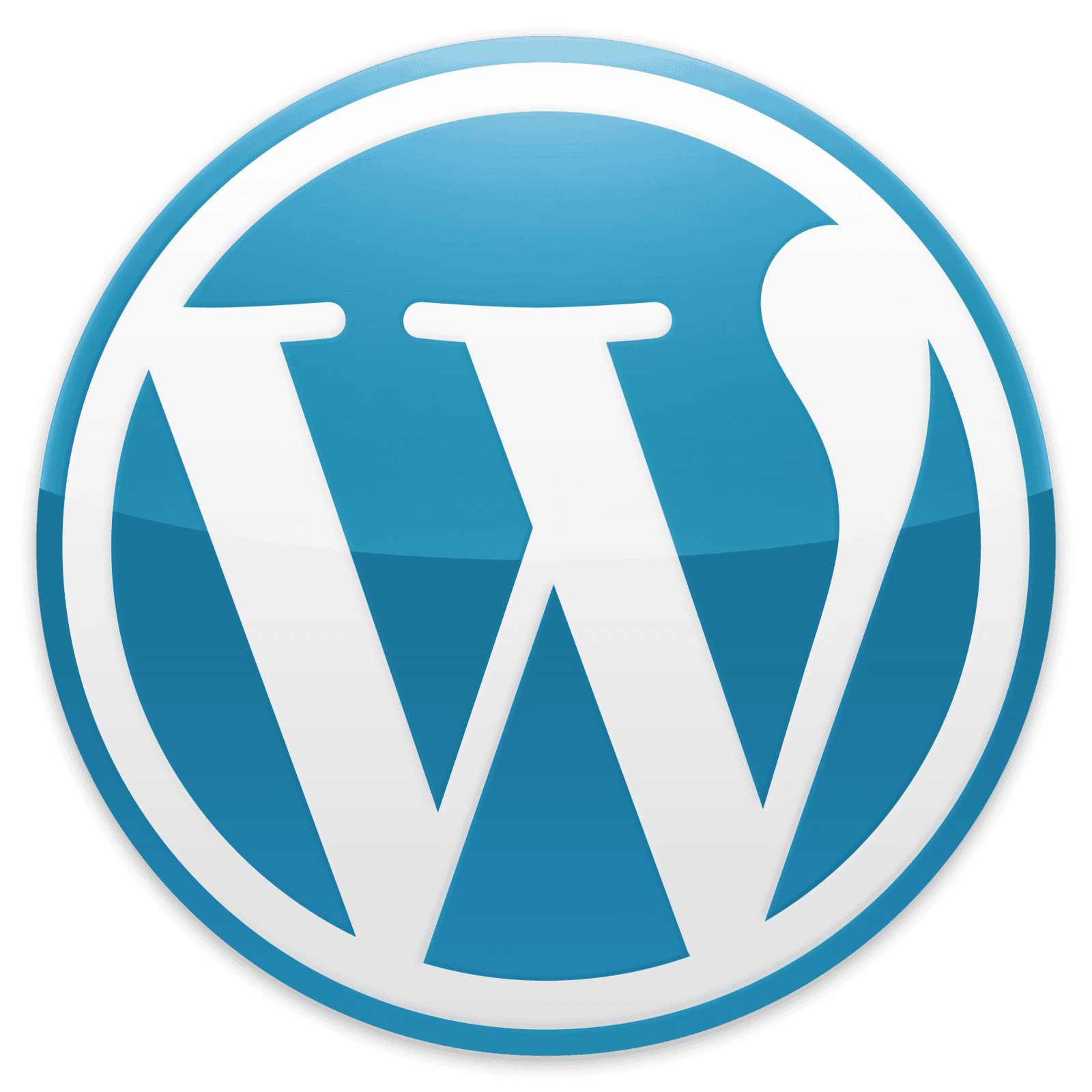 Wordpress Blue Logo